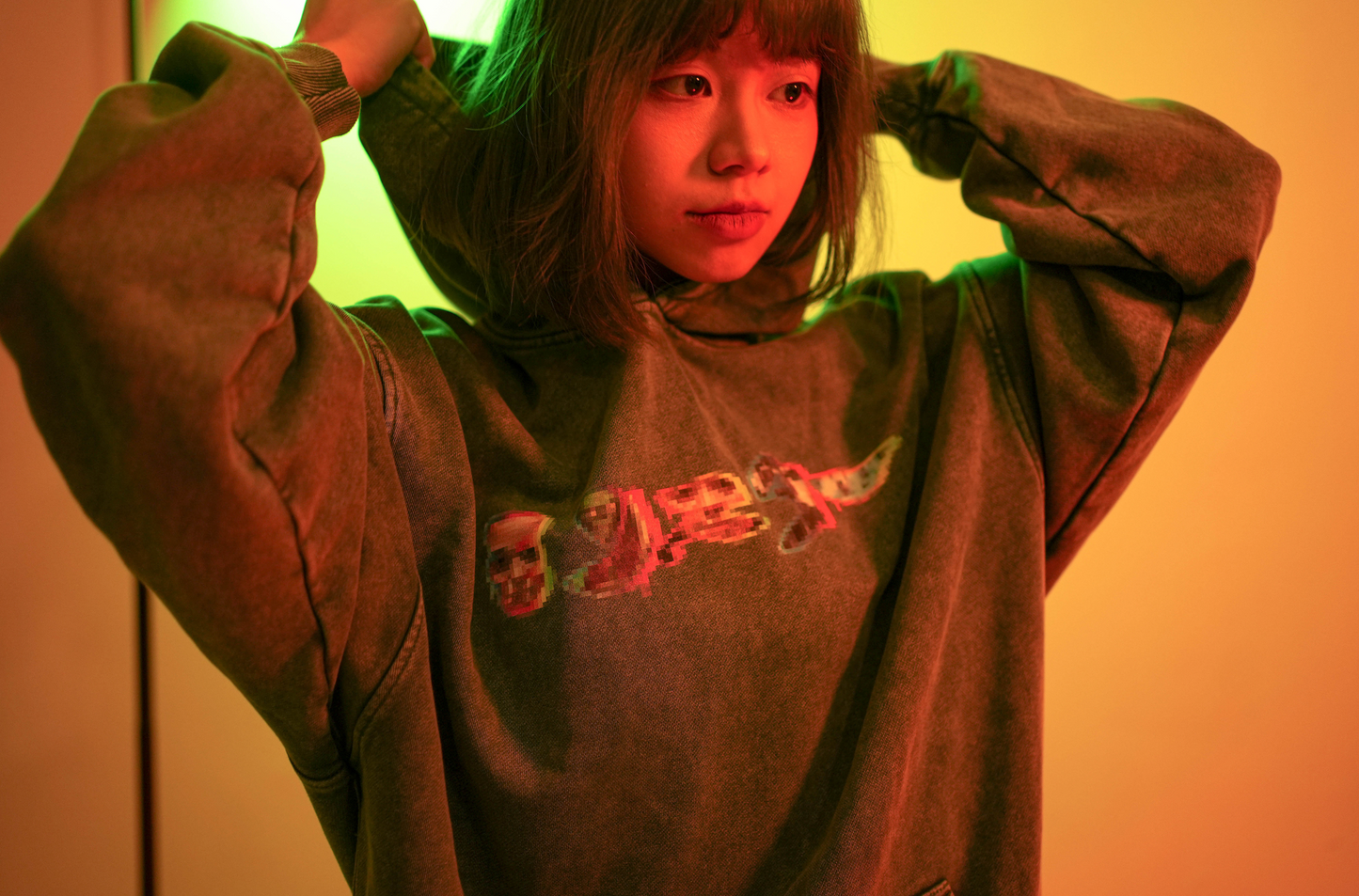 <Popcorn成地爆谷 > 洗水衛衣 Washed hoodie