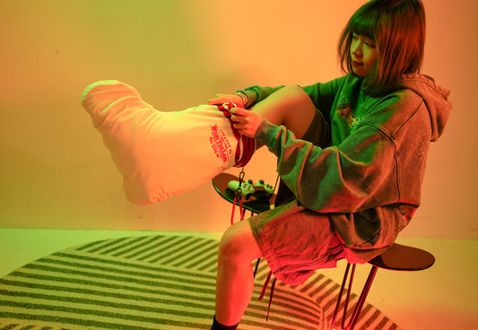 What the land牌暖聖誕毛毯襪被