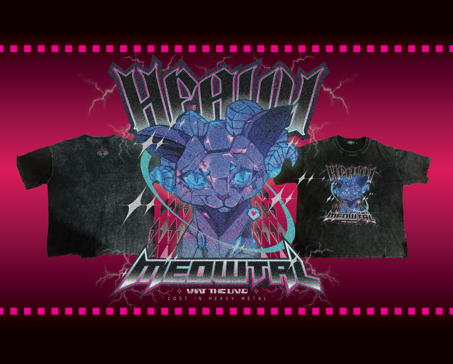 PIBG2038 x Metal Fitness x What the land🖤聯乘合作企劃!!