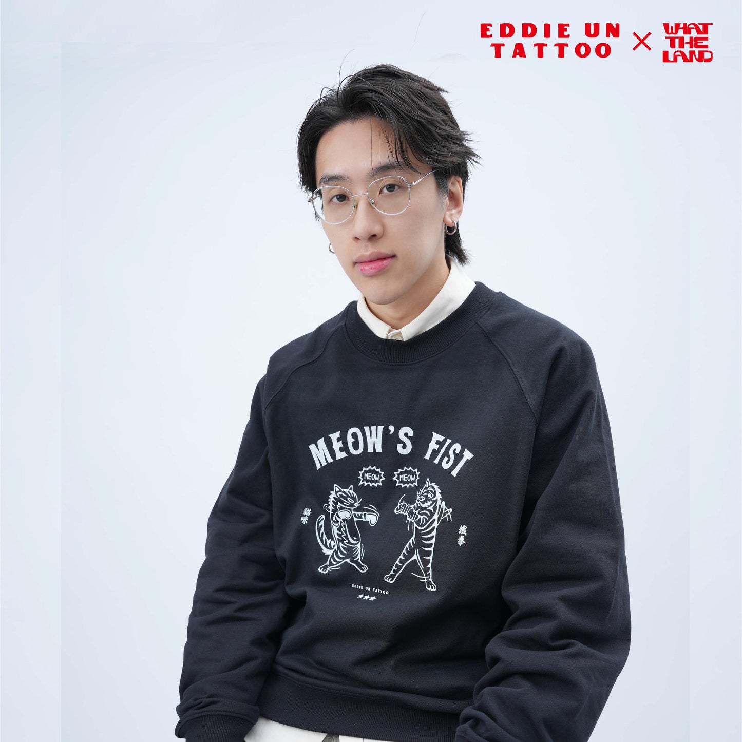 MEOW‘s FIST衛衣+ Love Messenger Necklace 項鍊: